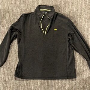 Masters Gray Half-Zip Pullover